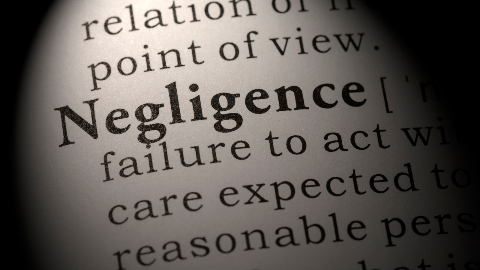 Proving Negligence in a Personal Injury Claim
