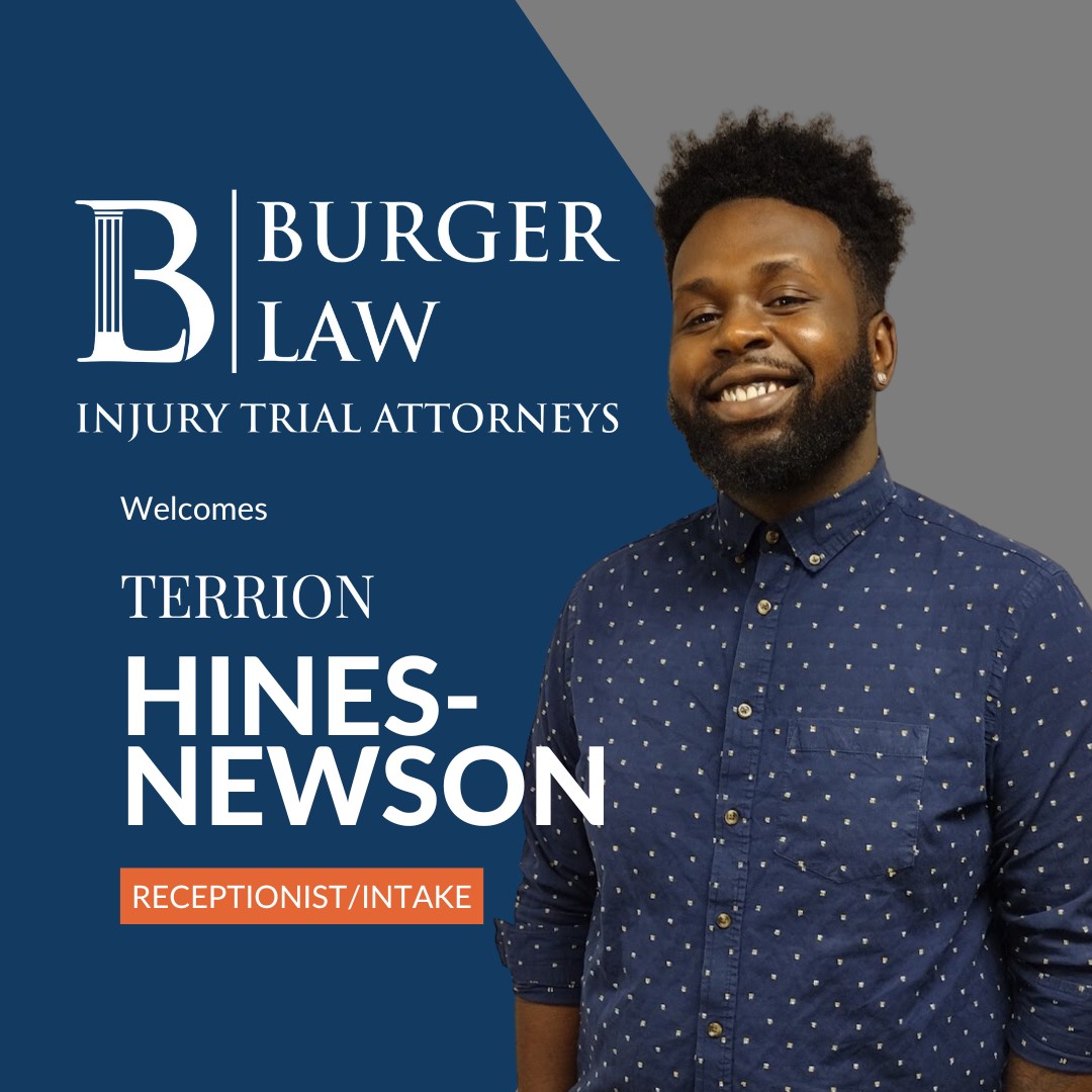 Welcome Terrion! | St. Louis Personal Injury Lawyers | Injury Trial Attorneys in Missouri and Illinois